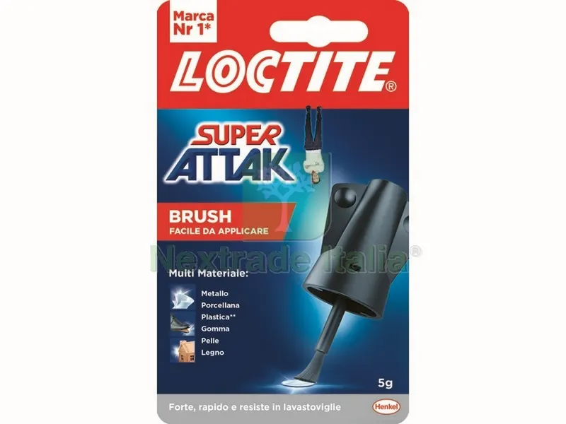 12PZ Colla Super Attak Easy Brush gr. 5 — Adesivi e sigillanti — rif. FERX.VIT19696 12PZ Colla Super Attak Easy Brush gr. 5 — Adesivi e sigillanti — rif. FERX.VIT19696