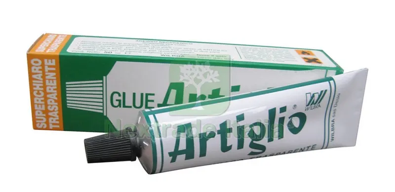 COLLA ARTIGLIO SUPERCHIARO TRASPARENTE ml. 50 cf.24 pz — Adesivi e sigillanti — rif. FERX.VIT30449