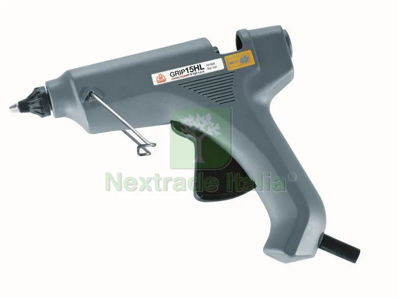 SPRUZZATORE TERMOCOLLANTE GRIP 15HL 40 W — Spatole e attrezzi per stesura — rif. FERX.VIT42416 SPRUZZATORE TERMOCOLLANTE GRIP 15HL 40 W — Spatole e attrezzi per stesura — rif. FERX.VIT42416