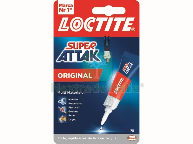 24PZ Colla Super Attak gr. 3 — Adesivi e sigillanti — rif. FERX.VIT2585 24PZ Colla Super Attak gr. 3 — Adesivi e sigillanti — rif. FERX.VIT2585