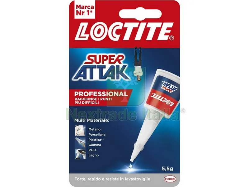 24PZ Colla Super Attak gr. 5,5 — Adesivi e sigillanti — rif. FERX.VIT45674 24PZ Colla Super Attak gr. 5,5 — Adesivi e sigillanti — rif. FERX.VIT45674