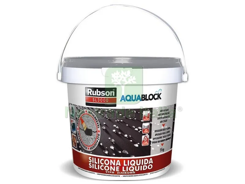 SILICONE ACRILICO LIQUIDO RUBSON SL3000 Kg.1 — Adesivi e sigillanti — rif. FERX.VIT51309