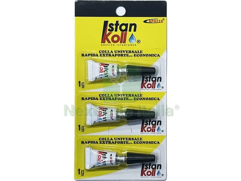 24PZ COLLA ISTANKOLL 1 gr. (blister 3 pz.) — Adesivi e sigillanti — rif. FERX.VIT53729 24PZ COLLA ISTANKOLL 1 gr. (blister 3 pz.) — Adesivi e sigillanti — rif. FERX.VIT53729