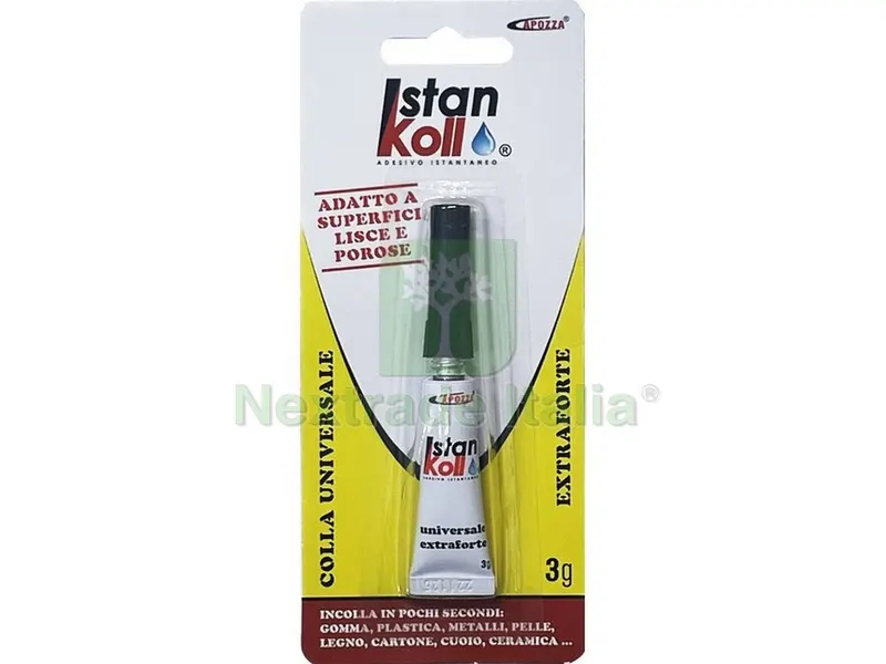 24PZ Colla Istankoll 3 gr. (blister 1 pz.) — Adesivi e sigillanti — rif. FERX.VIT53732 24PZ Colla Istankoll 3 gr. (blister 1 pz.) — Adesivi e sigillanti — rif. FERX.VIT53732