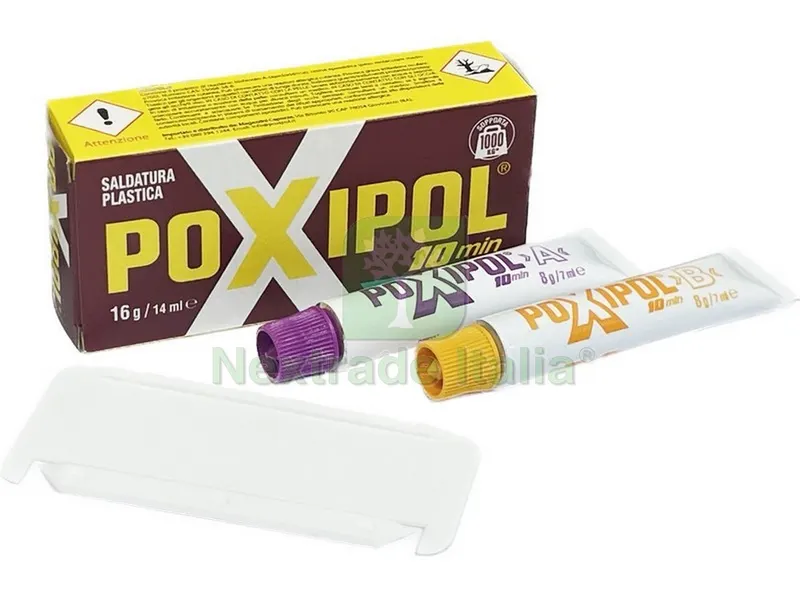 Colla Epossidica Poxipol 10 MIN ml. 70 Col. Trasparente — Adesivi e sigillanti — rif. FERX.VIT53728
