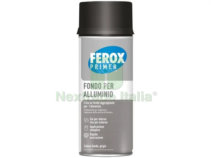 6PZ FEROX FONDO AGGRAPPANTE PER ALLUMINIO ml.400 — Vernici e smalti — rif. FERX.VIT55235