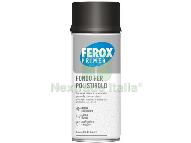 6PZ FEROX FONDO ISOLANTE PER POLISTIROLO ml.400 — Isolanti e reti — rif. FERX.VIT55237 6PZ FEROX FONDO ISOLANTE PER POLISTIROLO ml.400 — Isolanti e reti — rif. FERX.VIT55237