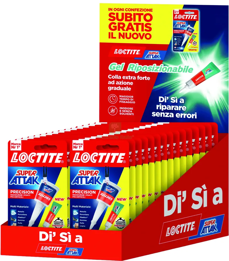 24PZ Colla Super Attak Precision GR.5+ATTAK GEL Riposizionabile GR.2 — Adesivi e sigillanti — rif. FERX.VIT58801 — foto 2 24PZ Colla Super Attak Precision GR.5+ATTAK GEL Riposizionabile GR.2 — Adesivi e sigillanti — rif. FERX.VIT58801 — foto 2