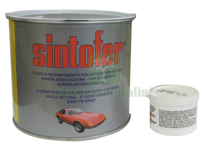 SINTOFER MINIBARATTOLO ml. 175 - Grigio — Adesivi e sigillanti — rif. FERX.VIT12504 SINTOFER MINIBARATTOLO ml. 175 - Grigio — Adesivi e sigillanti — rif. FERX.VIT12504
