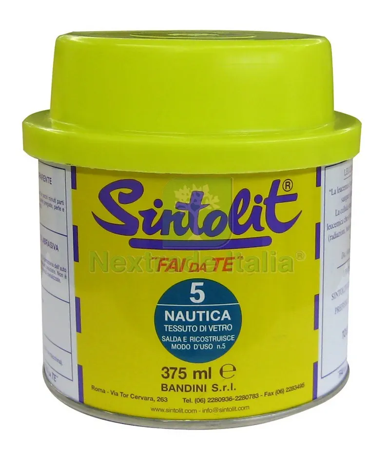 SINTOLIT NAUTICA FAI DA TE VETRORESINA ml. 375 — Stucchi e rasanti — rif. FERX.VIT29037