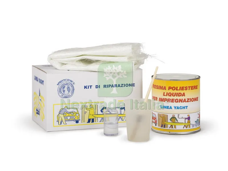 KIT VETRORESINA ml. 750 — Adesivi e sigillanti — rif. FERX.VIT40603 KIT VETRORESINA ml. 750 — Adesivi e sigillanti — rif. FERX.VIT40603