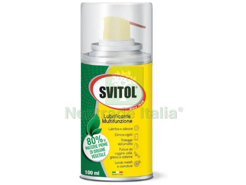 Spray Lubrificante Multifunzione Svitol Green ml. 100 — Lubrificanti e oli — rif. FERX.VIT53919 Spray Lubrificante Multifunzione Svitol Green ml. 100 — Lubrificanti e oli — rif. FERX.VIT53919