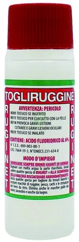 12PZ SMACCHIATORE ''RUGINET'' ml. 75 — Casalinghi e organizzazione — rif. FERX.VIT59862 12PZ SMACCHIATORE ''RUGINET'' ml. 75 — Casalinghi e organizzazione — rif. FERX.VIT59862