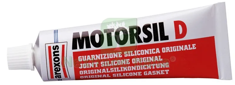GUARNIZIONE SILICONICA MOTORSIL D ROSSA gr. 60 — Guarnizioni e tenute — rif. FERX.VIT34982