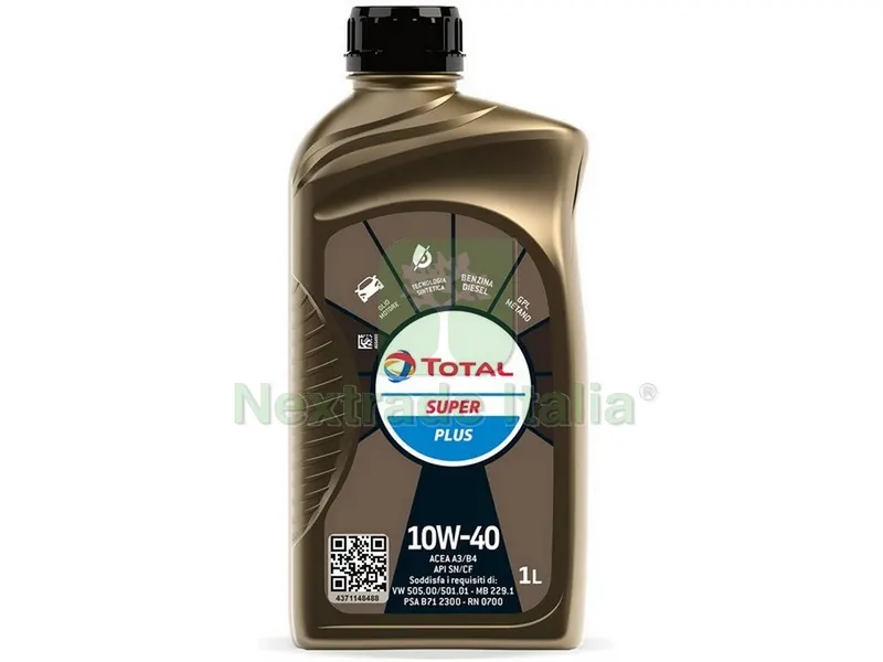 12PZ Olio Motore Super Plus 10W40 lt. 1 — Ricambi e fluidi auto — rif. FERX.VIT52195