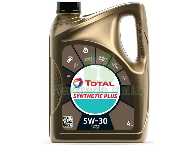 3PZ Olio Motore Synthetic Plus 5W30 lt. 4 — Ricambi e fluidi auto — rif. FERX.VIT52200 3PZ Olio Motore Synthetic Plus 5W30 lt. 4 — Ricambi e fluidi auto — rif. FERX.VIT52200
