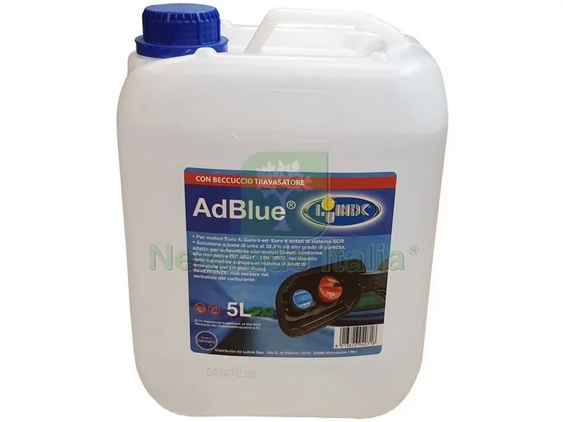 4PZ ADDITIVO ADBLUE lt. 5 con beccuccio — Tempo libero outdoor — rif. FERX.VIT52201 4PZ ADDITIVO ADBLUE lt. 5 con beccuccio — Tempo libero outdoor — rif. FERX.VIT52201