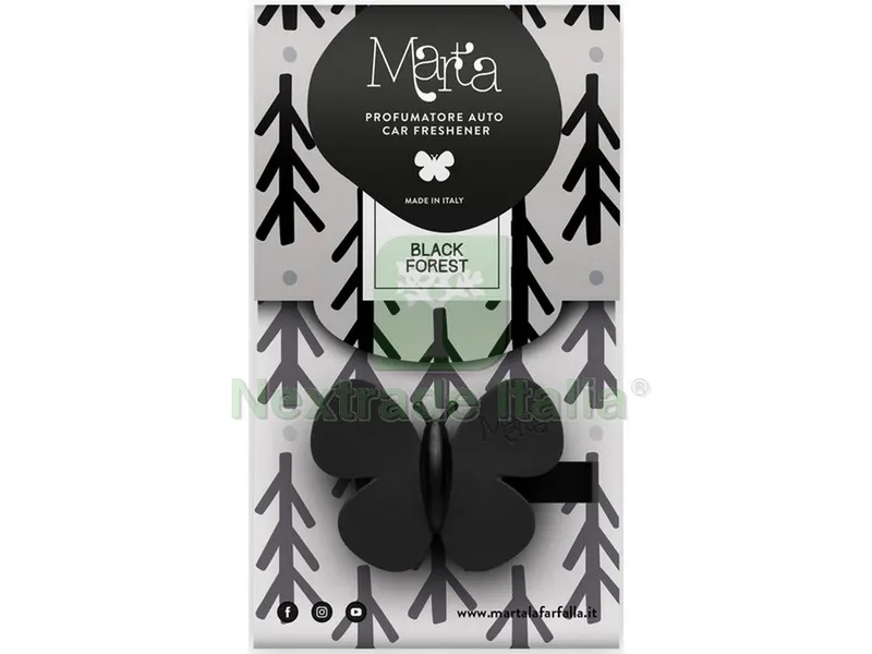 Profumatore Auto ''marta la Farfalla'' Foresta Nera — Tempo libero outdoor — rif. FERX.VIT55006