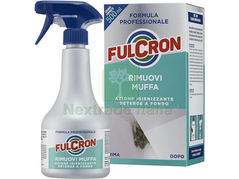 Rimuovi Muffa Fulcron ml. 500 — Vernici e smalti — rif. FERX.VIT33125 Rimuovi Muffa Fulcron ml. 500 — Vernici e smalti — rif. FERX.VIT33125