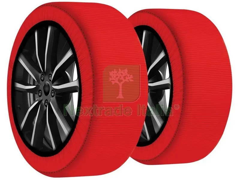 CALZE DA NEVE OMOLOGATE PER AUTO mis. XS — Cura e accessori auto — rif. FERX.VIT55253