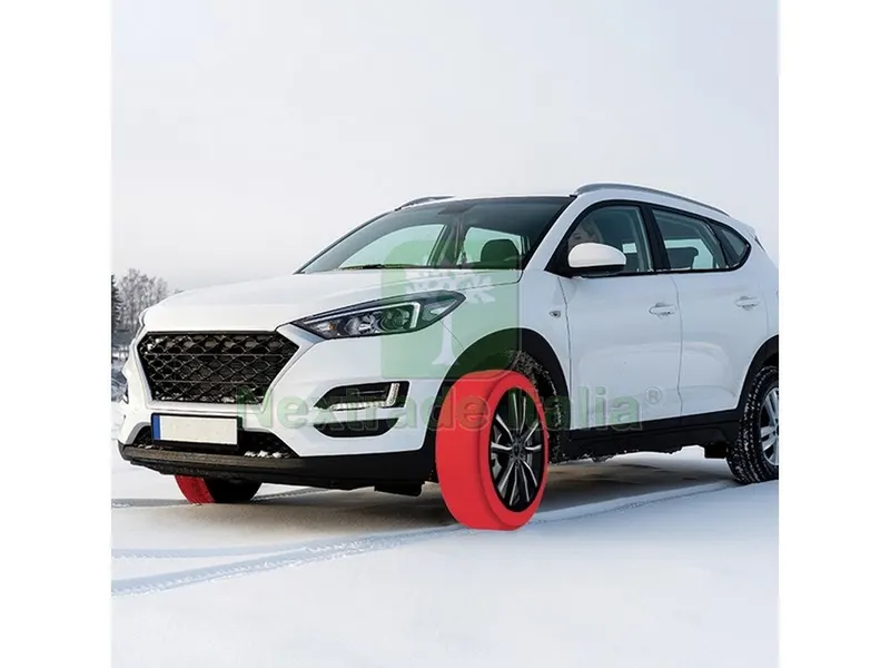 CALZE DA NEVE OMOLOGATE PER AUTO mis. XS — Cura e accessori auto — rif. FERX.VIT55253 — foto 2