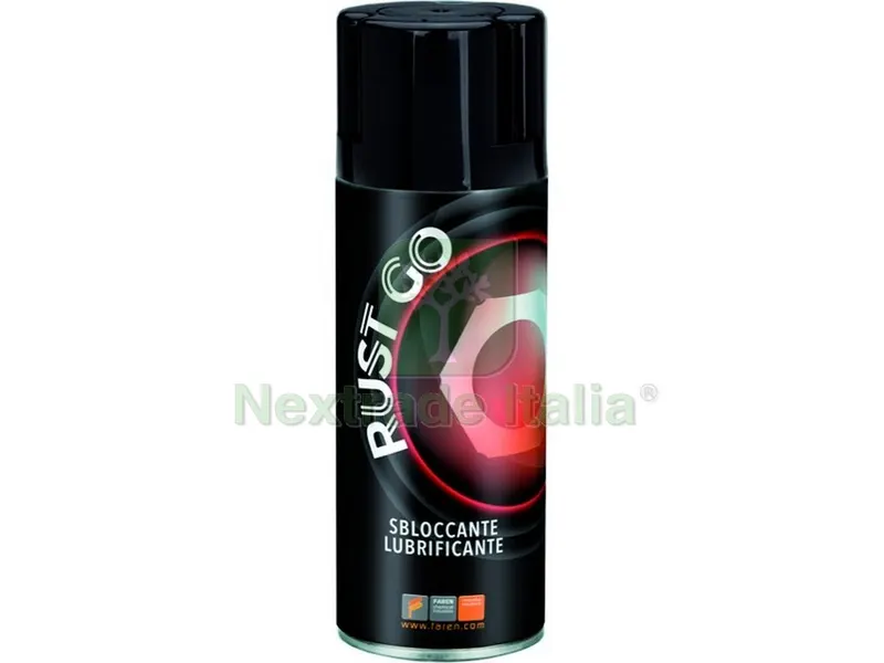 12PZ SBLOCCANTE LUBRIFICANTE MULTIUSO RUST GO ML.400 — Lubrificanti e oli — rif. FERX.VIT46142 12PZ SBLOCCANTE LUBRIFICANTE MULTIUSO RUST GO ML.400 — Lubrificanti e oli — rif. FERX.VIT46142