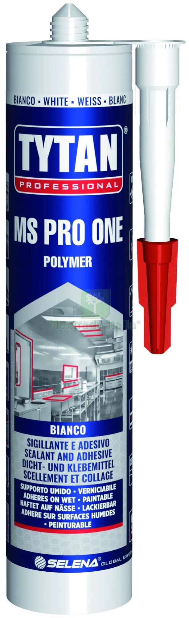 SIGILLANTE E ADESIVO MS PRO ONE ml. 300 - Bianco — Adesivi e sigillanti — rif. FERX.VIT57733 SIGILLANTE E ADESIVO MS PRO ONE ml. 300 - Bianco — Adesivi e sigillanti — rif. FERX.VIT57733