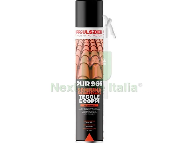 12PZ SCHIUMA POLIURETANICA PUR 966 TEGOLE E COPPI MANUALE ml. 750 — Adesivi e sigillanti — rif. FERX.VIT55453 12PZ SCHIUMA POLIURETANICA PUR 966 TEGOLE E COPPI MANUALE ml. 750 — Adesivi e sigillanti — rif. FERX.VIT55453
