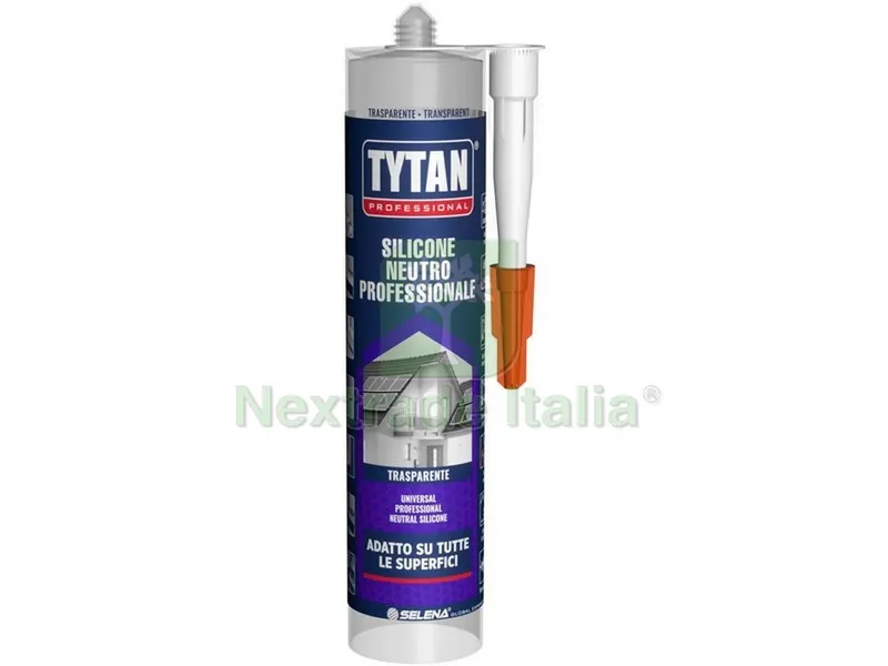 Silicone Universale Neutro Professionale ml. 300 - Trasparente — Adesivi e sigillanti — rif. FERX.VIT51767