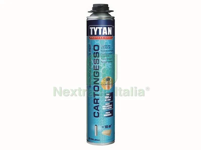 SCHIUMA ADESIVA PER CARTONGESSO A SPRUZZATORE ml. 840 — Isolanti e reti — rif. FERX.VIT46317