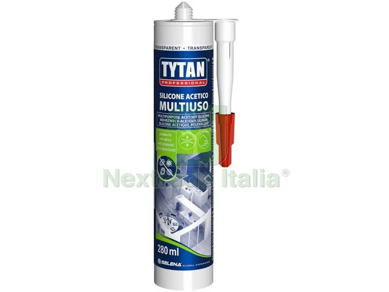 24PZ SILICONE ACETICO UNIVERSALE MULTIUSO ml. 280 - Bianco — Adesivi e sigillanti — rif. FERX.VIT46335 24PZ SILICONE ACETICO UNIVERSALE MULTIUSO ml. 280 - Bianco — Adesivi e sigillanti — rif. FERX.VIT46335