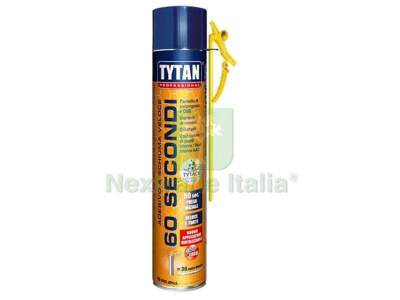 SCHIUMA POLIURETANICA 60 SECONDI MANUALE ml.750 — Adesivi e sigillanti — rif. FERX.VIT45486 SCHIUMA POLIURETANICA 60 SECONDI MANUALE ml.750 — Adesivi e sigillanti — rif. FERX.VIT45486