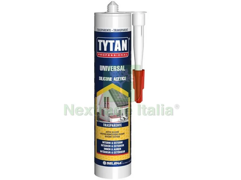 SILICONE ACETICO UNIVERSALE ml. 280 - Nero — Adesivi e sigillanti — rif. FERX.VIT38783