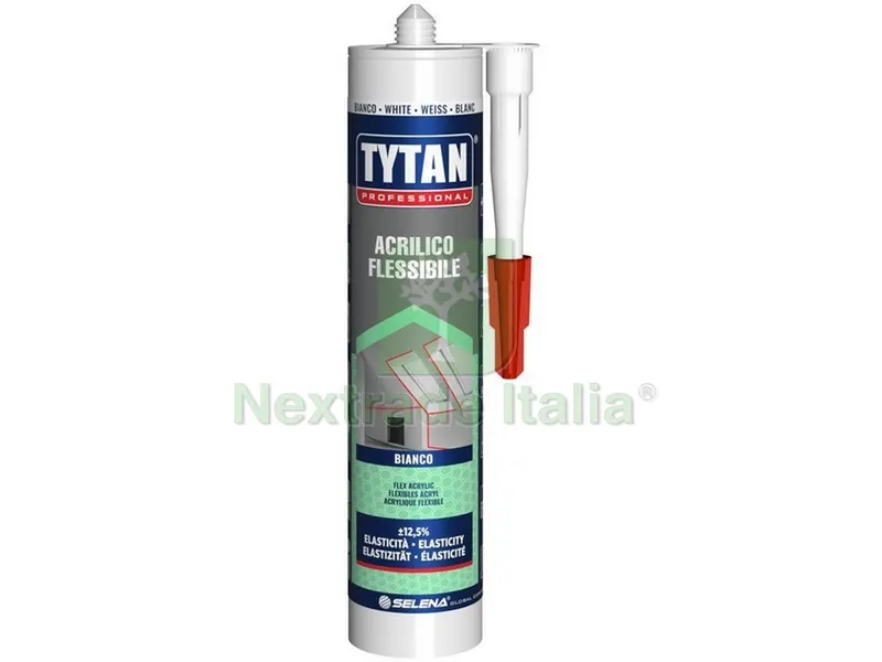 Sigillante Acrilico Flessibile ml. 300 - Bianco — Adesivi e sigillanti — rif. FERX.VIT46671
