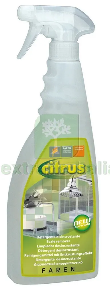 12PZ Disincrostante Detergente Citrus ml. 750 — Detergenti e pulitori casa — rif. FERX.VIT24773