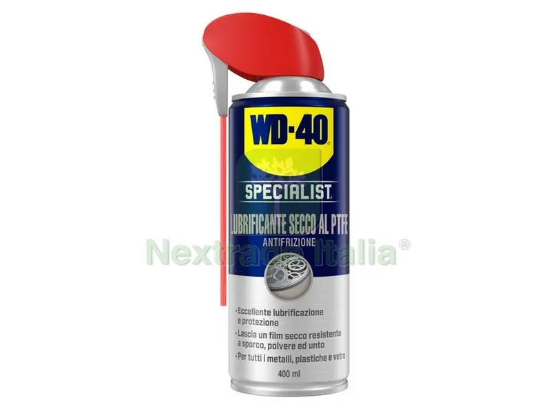 SPRAY WD-40 LUBRIFICANTE A SECCO AL PTFE ml. 400 — Lubrificanti e oli — rif. FERX.VIT53920