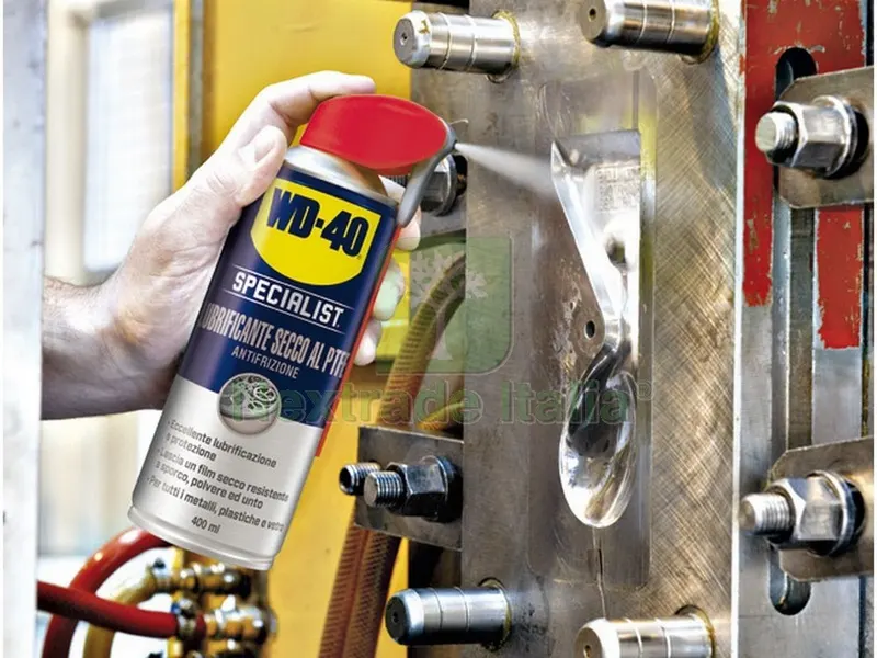 SPRAY WD-40 LUBRIFICANTE A SECCO AL PTFE ml. 400 — Lubrificanti e oli — rif. FERX.VIT53920 — foto 2