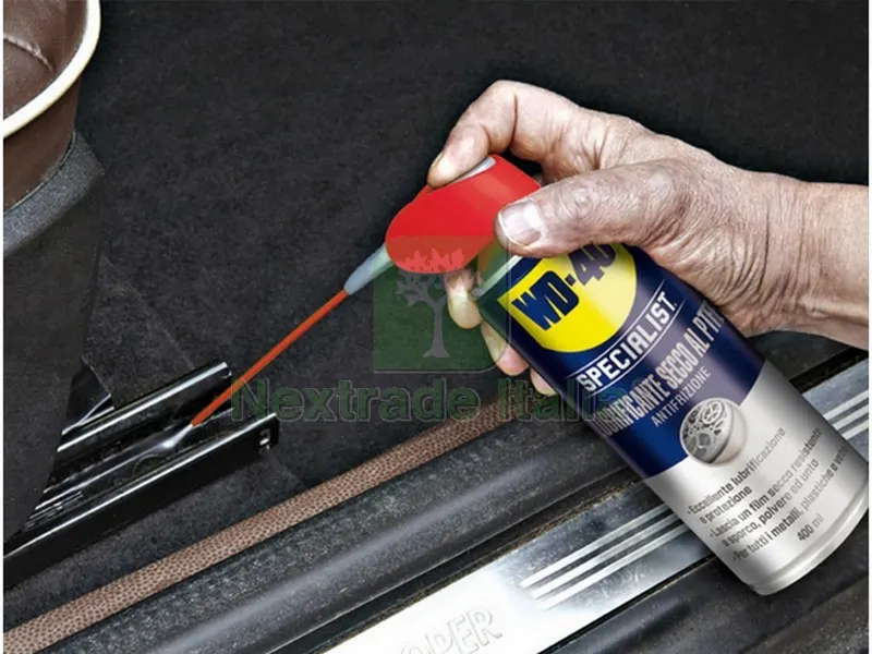 SPRAY WD-40 LUBRIFICANTE A SECCO AL PTFE ml. 400 — Lubrificanti e oli — rif. FERX.VIT53920 — foto 3