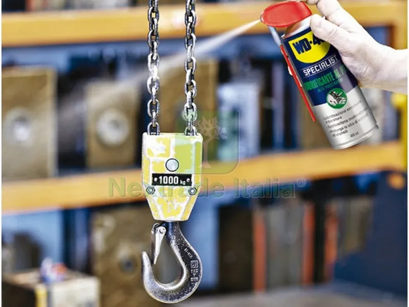 Spray WD-40 Lubrificante Alte Prestazioni al Ptfe ml. 400 — Lubrificanti e oli — rif. FERX.VIT53921 — foto 2 Spray WD-40 Lubrificante Alte Prestazioni al Ptfe ml. 400 — Lubrificanti e oli — rif. FERX.VIT53921 — foto 2