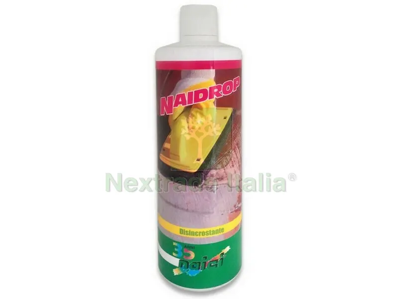 12PZ DETERGENTE DISINCROSTANTE NAIDROP lt. 1 — Detergenti e pulitori casa — rif. FERX.VIT39484