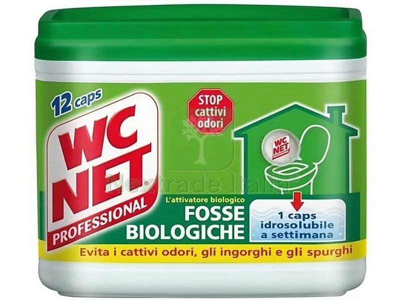 WC Net FOSSE BIOLOGICHE 12 capsule — Casalinghi e organizzazione — rif. FERX.VIT54017