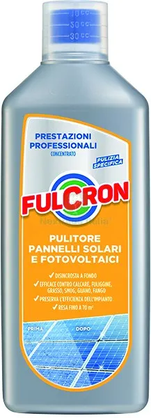 Pulitore Pannelli Solari e Fotovoltaici Fulcron lt. 1 — Flessibili e allacci — rif. FERX.VIT57359