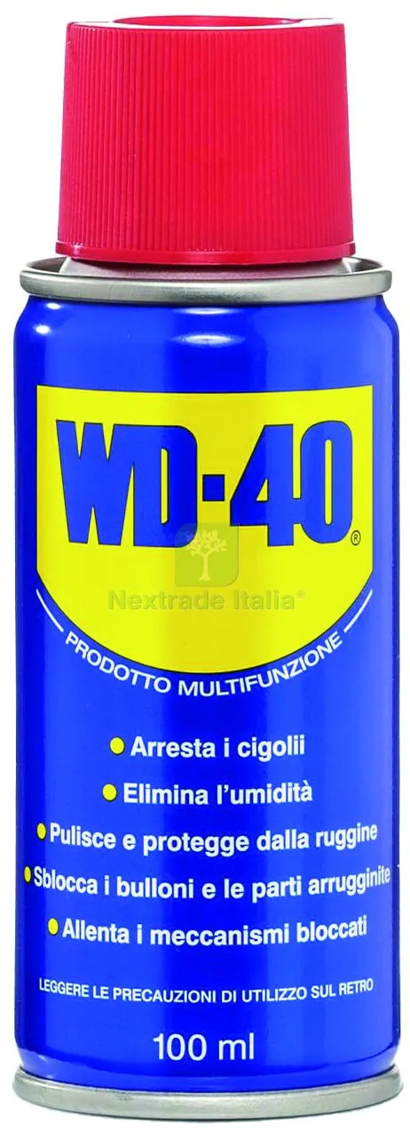 24PZ Spray Lubrificante WD-40 ml. 100 — Lubrificanti e oli — rif. FERX.VIT49028 24PZ Spray Lubrificante WD-40 ml. 100 — Lubrificanti e oli — rif. FERX.VIT49028