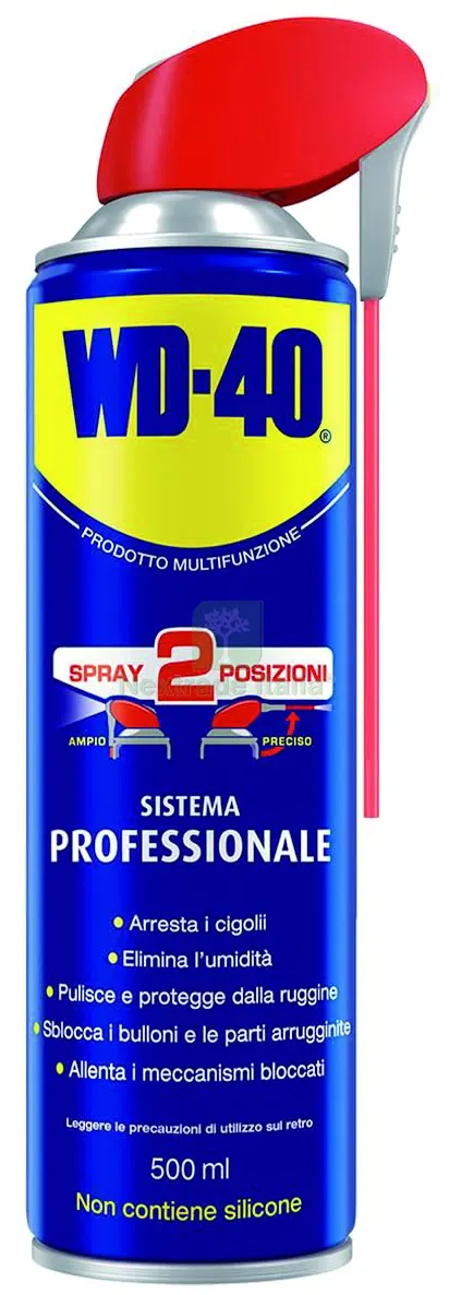 6PZ SPRAY LUBRIFICANTE WD-40 vaporizzatore a doppia azione ml. 500 (in display) — Lubrificanti e oli — rif. FERX.VIT26154