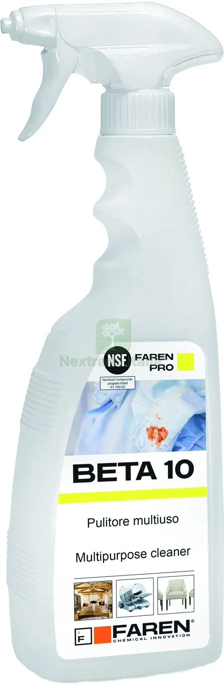 PULITORE MULTIUSO PER TESSUTI BETA 10 ml. 750 — Diluenti e solventi — rif. FERX.VIT59596