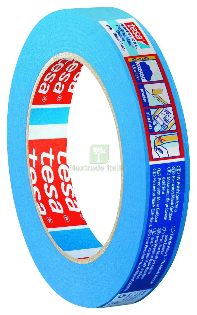 6RT Nastro per Mascheratura Precision Mask Outdoor Plus Blu mm. 25x50 mt. , durata 26 settimane — Nastri e mascherature — rif. FERX.VIT59728 6RT Nastro per Mascheratura Precision Mask Outdoor Plus Blu mm. 25x50 mt. , durata 26 settimane — Nastri e mascherature — rif. FERX.VIT59728
