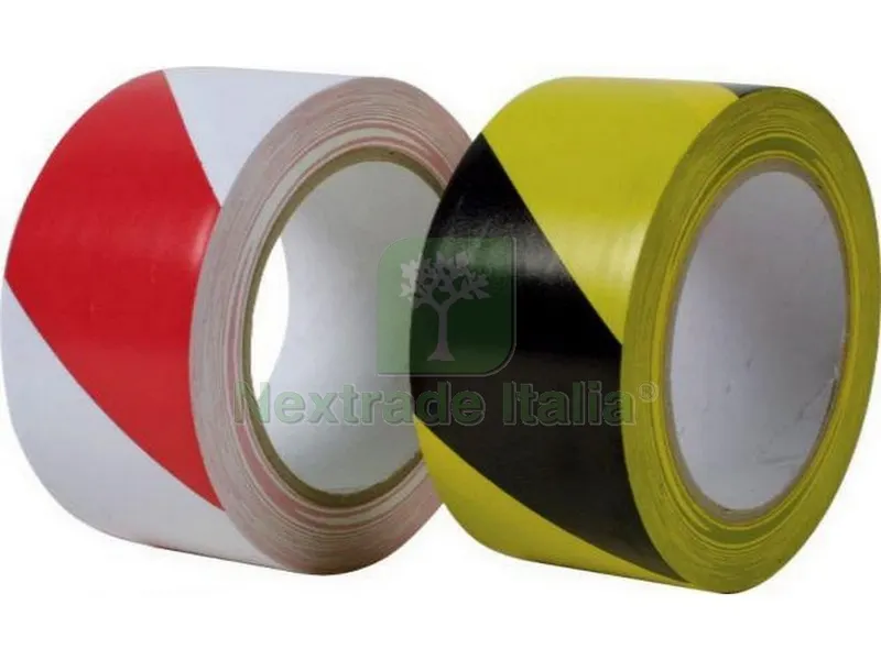 NASTRO ADESIVO SEGNALETICO col. Giallo/Nero mm. 50x66 mt. — Adesivi e sigillanti — rif. FERX.VIT42870 NASTRO ADESIVO SEGNALETICO col. Giallo/Nero mm. 50x66 mt. — Adesivi e sigillanti — rif. FERX.VIT42870