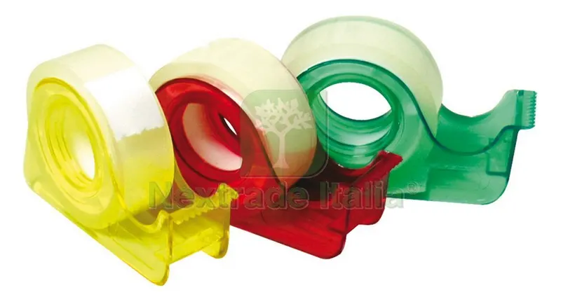 100PZ NASTRO ADESIVO TRASPARENTE CON CHIOCCIOLINA mm. 15x10 mt. — Adesivi e sigillanti — rif. FERX.VIT18961 100PZ NASTRO ADESIVO TRASPARENTE CON CHIOCCIOLINA mm. 15x10 mt. — Adesivi e sigillanti — rif. FERX.VIT18961