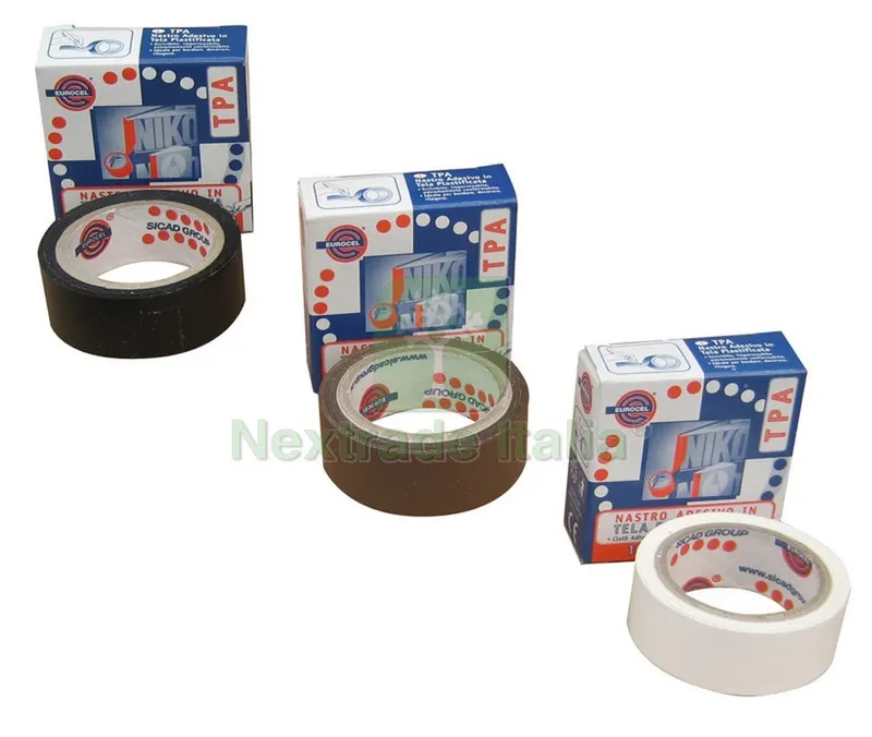 16RT NASTRO TELATO mm. 19x2,7 mt. col. Nero — Adesivi e sigillanti — rif. FERX.VIT29763