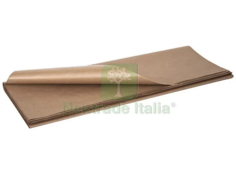 Carta per Imballo in Fogli 50 PZ. cm.100x150 col. Avana — Casalinghi e organizzazione — rif. FERX.VIT44302
